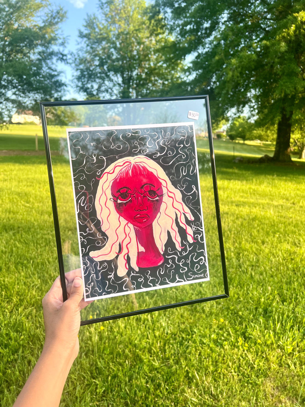 staying up too late again PRINTS | original art prints | art print | art | print | wall decor