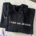 I miss one direction BABY TEE shirt. One direction clothing. 1D clothes. 1D shirt. 1D clothing. One direction merch. Harry styles. Liam Payne. Zayn