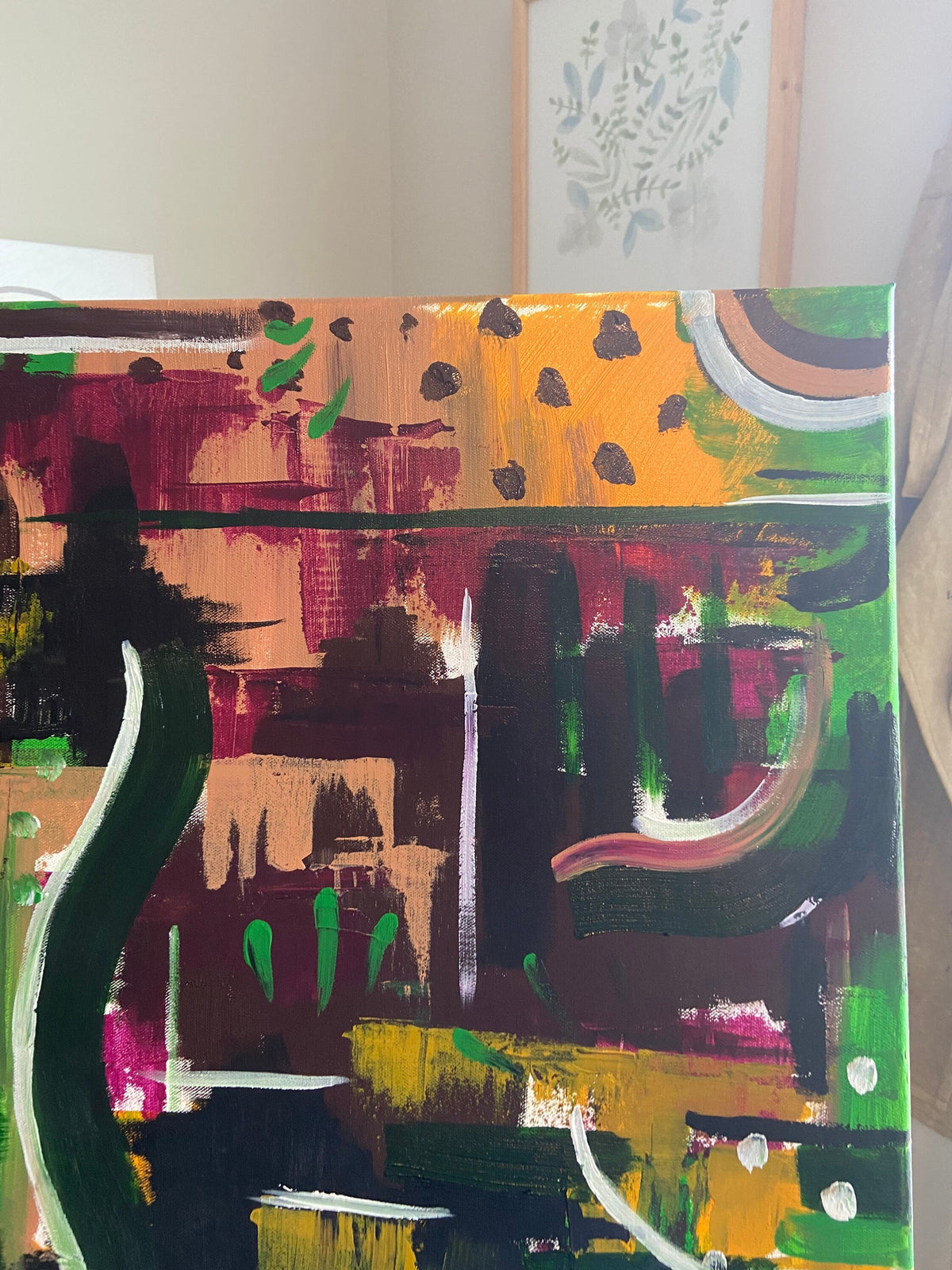 bitter sweet movement | original painting | acrylic painting | stretched canvas | painting | decor | art | abstract | abstract art |