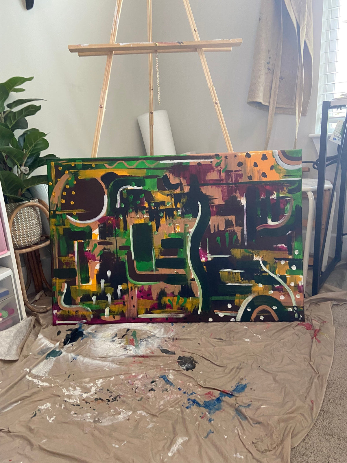 bitter sweet movement | original painting | acrylic painting | stretched canvas | painting | decor | art | abstract | abstract art |