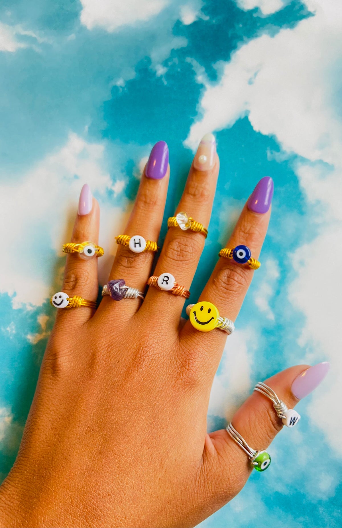 RING MYSTERY BUNDLES | 3 MYSTERY RINGS!!! wire wrapped rings | handmade rings | trendy rings | cute rings | gold rings | silver rings | ring bundles |