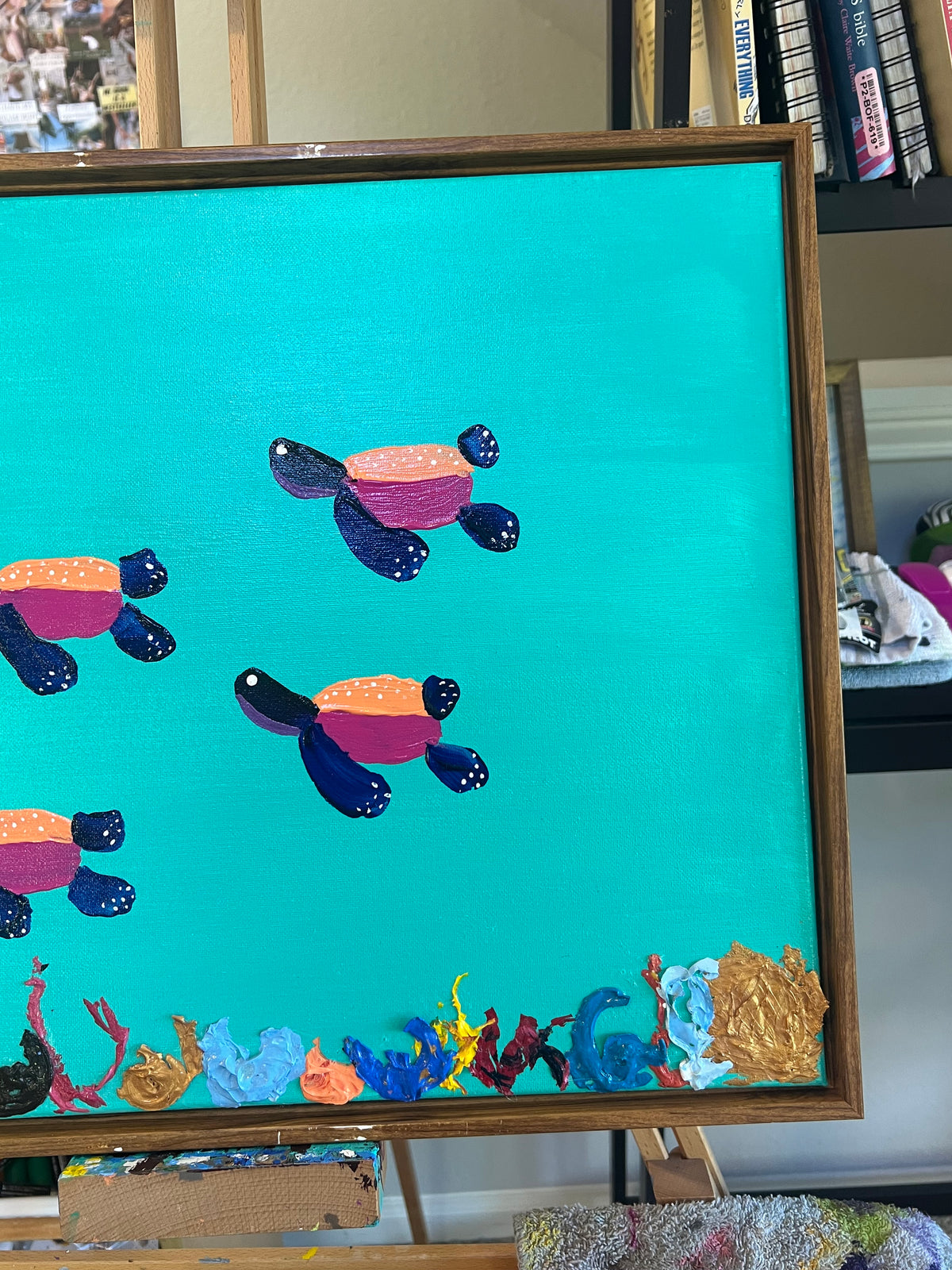 Turtle painting