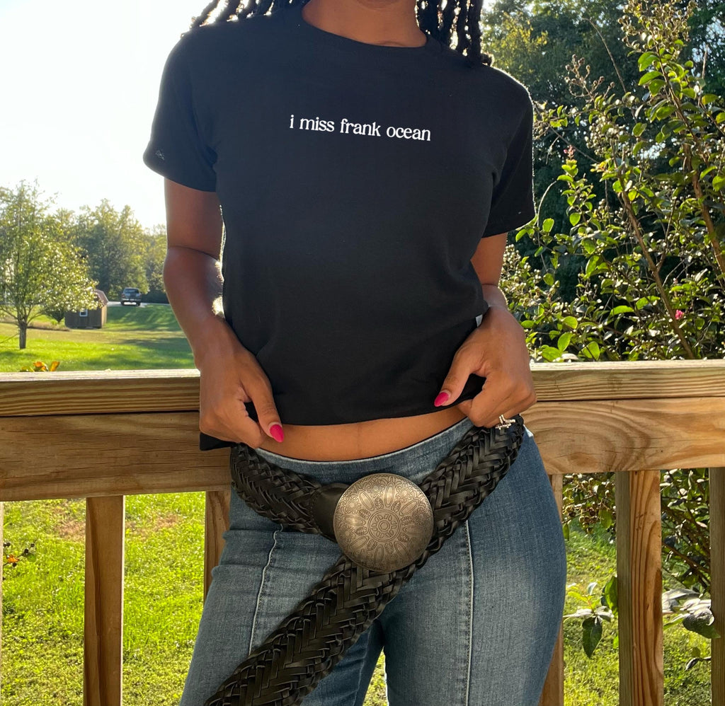 I miss frank ocean baby tee shirt. I miss frank ocean tee shirt. Frank ocean shirt. Frank ocean fan. Frank ocean merch. Frank ocean fan. Blond.