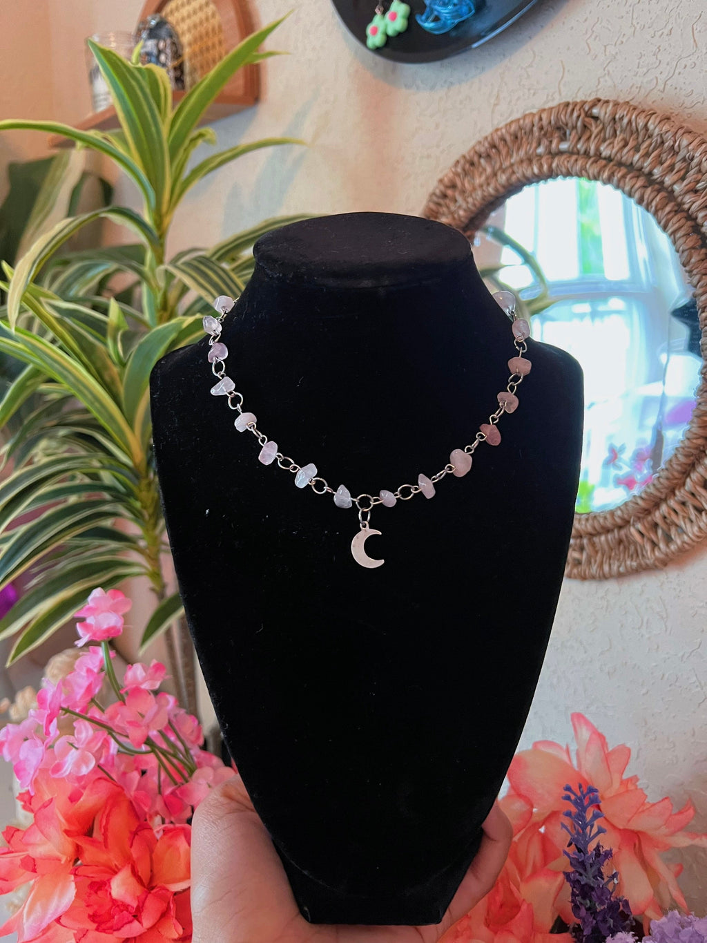 customizable gemstone/crystal necklaces| custom necklaces| crystal necklaces | cute necklaces | pretty necklaces