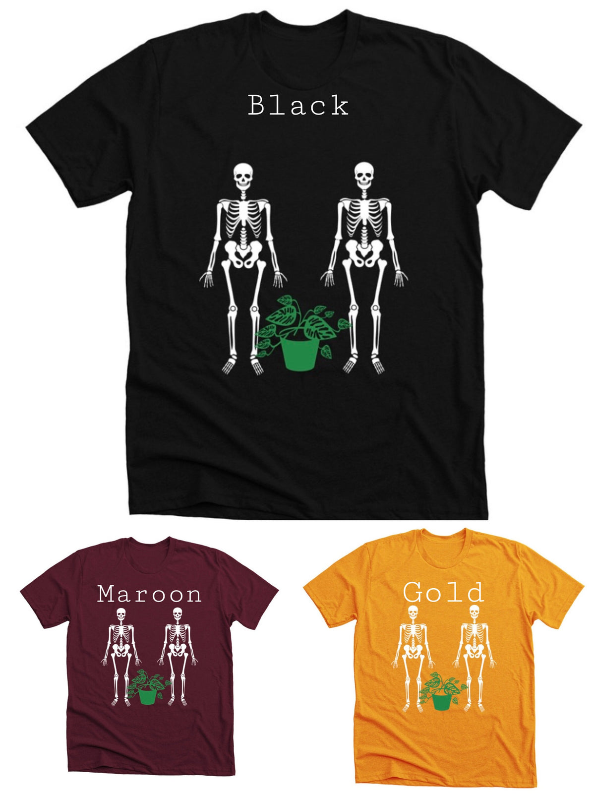 Taking care of dead plants tee | comfy tee | Halloween | cute shirt | Halloween shirt | plant lover | skeleton shirt | cute shirt | spooky