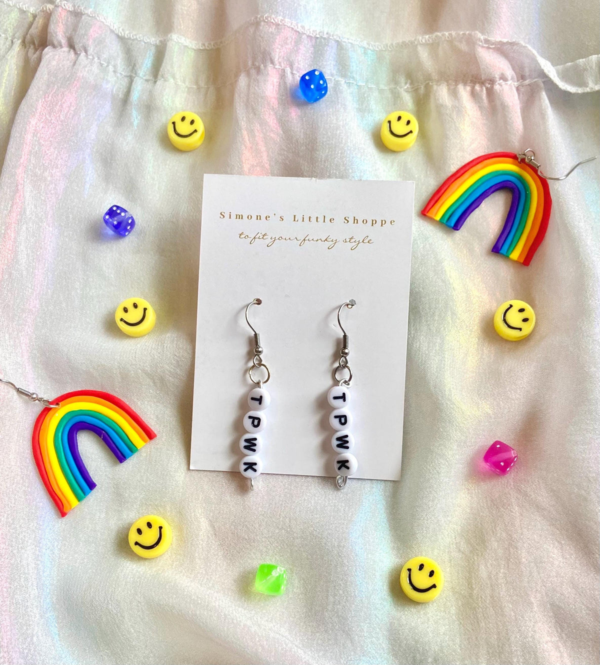 Tpwk earrings | cute harry styles earrings | one direction | tpwk jewelry | everyday jewelry | valentines day | gift ideas | gifts for her |