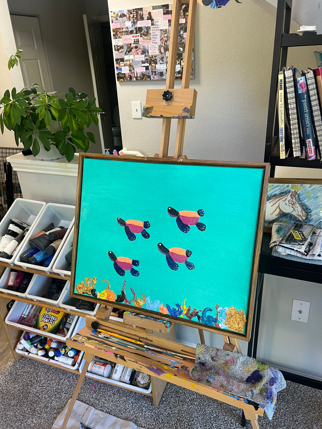 Turtle painting
