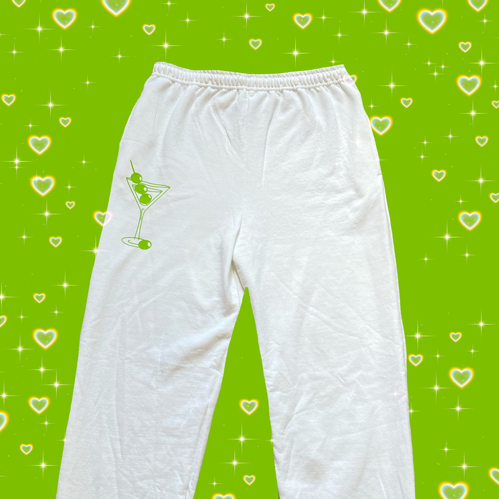 martini set | sweat set | comfortable set | loungewear | martini lovers | sweatpants | baby tee | clothing set | cute set | sweat sets