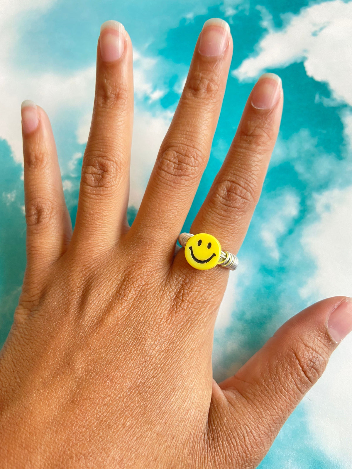 jumbo smiley face rings! | rings | smiley face | smile jewelry | trendy jewelry | rings | big rings | funky rings | funky jewelry