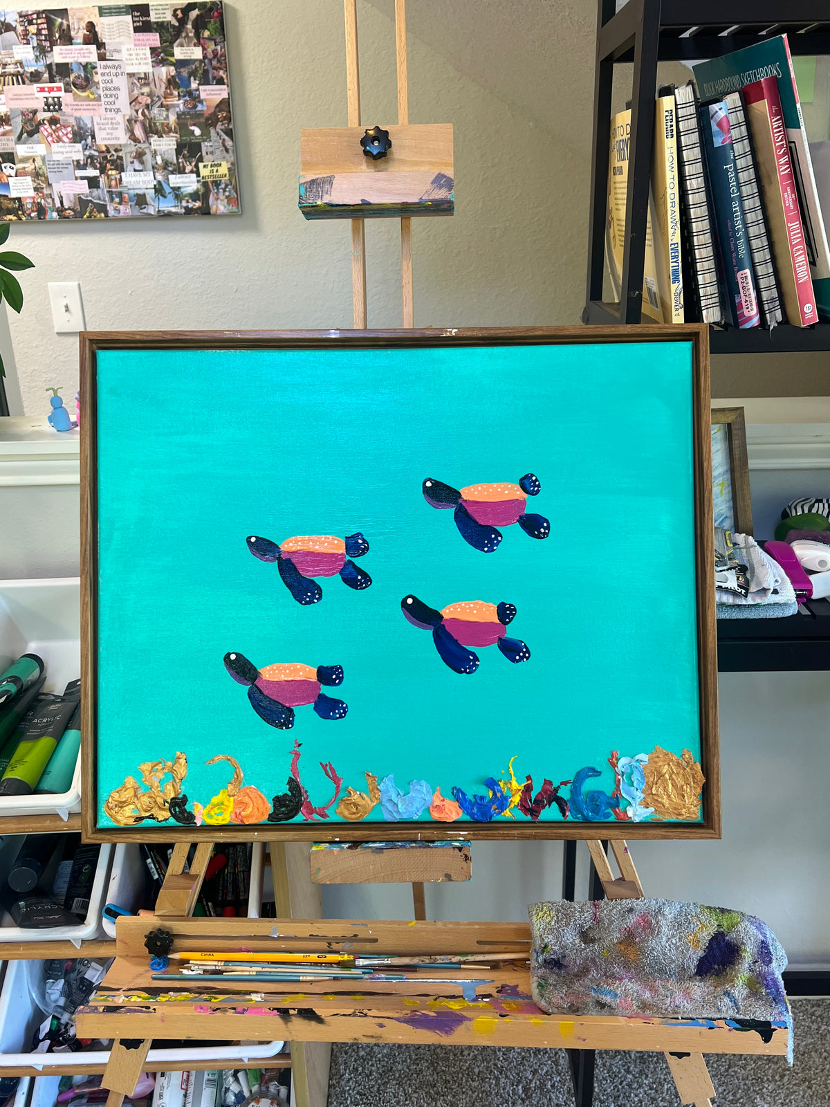 Turtle painting