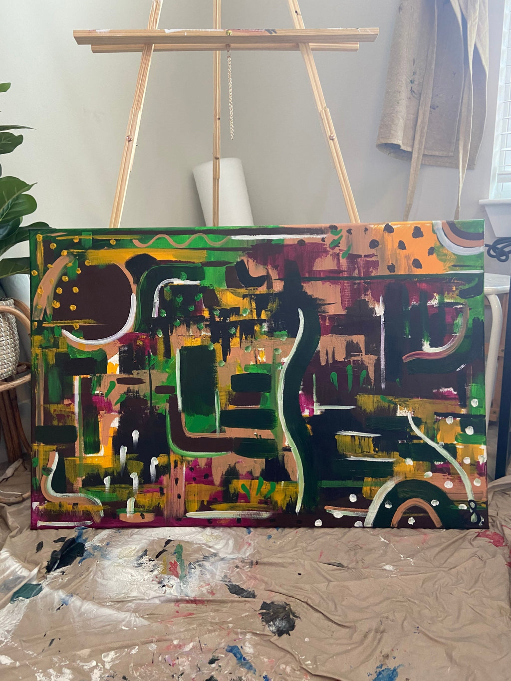 bitter sweet movement | original painting | acrylic painting | stretched canvas | painting | decor | art | abstract | abstract art |