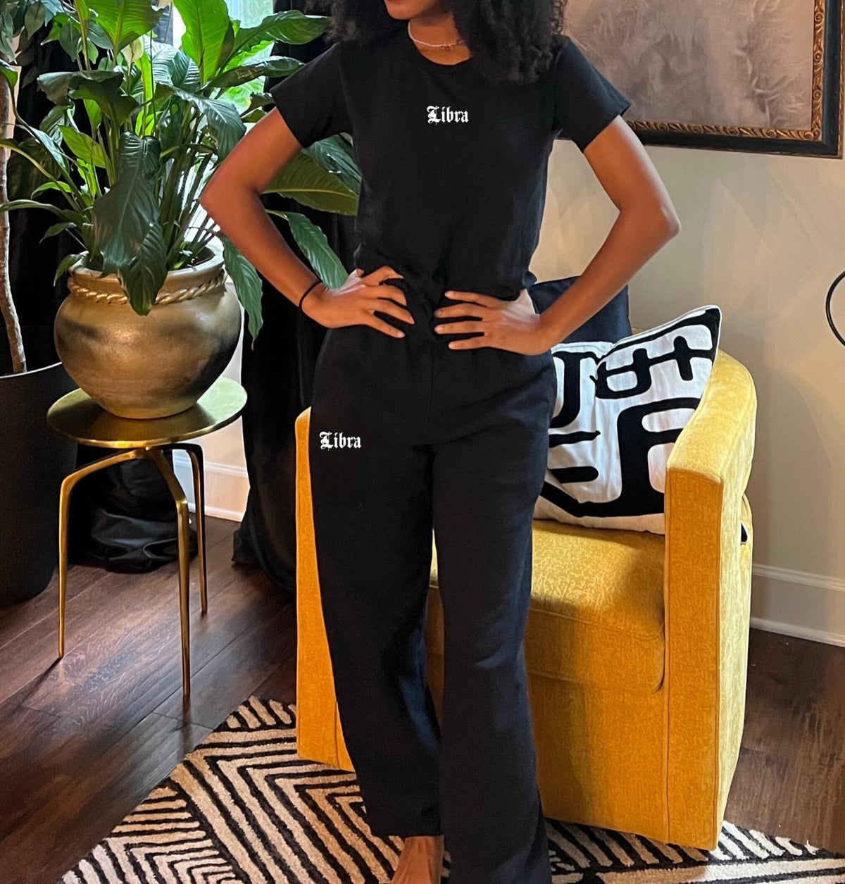 zodiac sign sweat set. zodiac sign gift ideas. Comfy matching set. zodiac sign sweat pants. cute sweat set. trendy sweat set. loungewear.