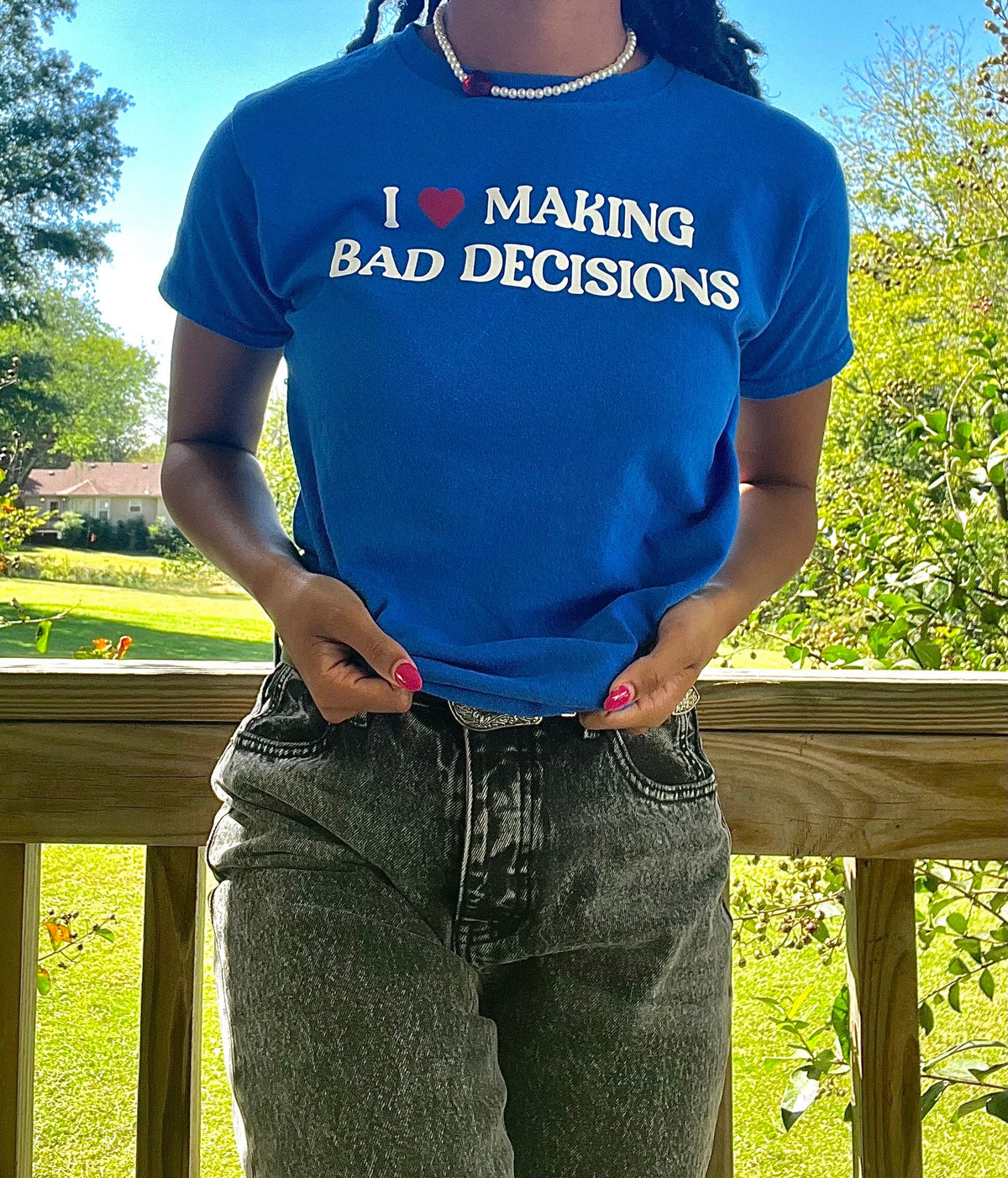 I love making bad decisions baby tee | I heart tee | heart tee shirt |  I heart making bad decisions shirt | funny shirt | funny baby tee