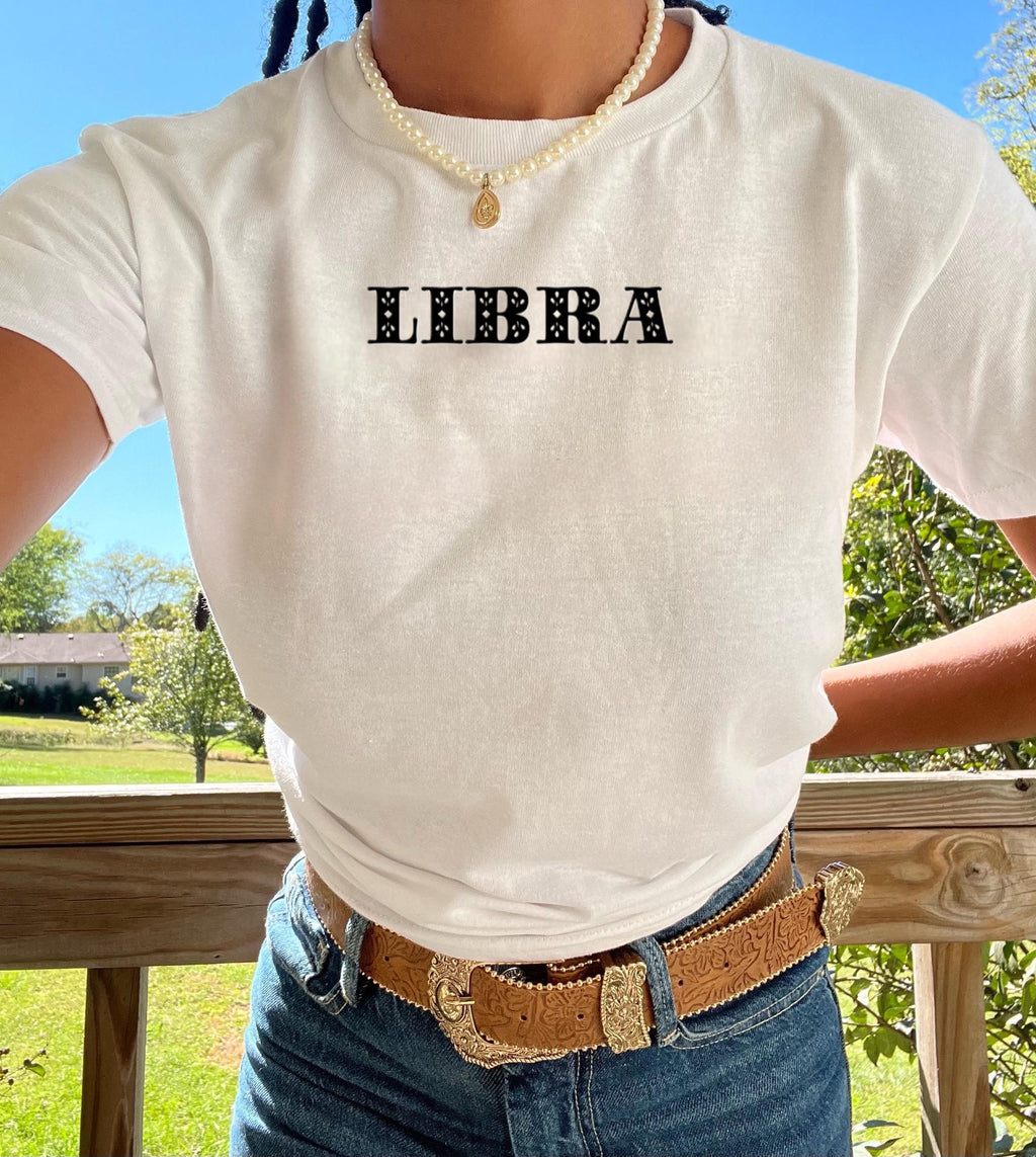 Zodiac sign baby tee. Zodiac shirts. Astrology shirts. Birthday gift ideas. Birthday gifts for her. Gifts for her. Gift ideas.