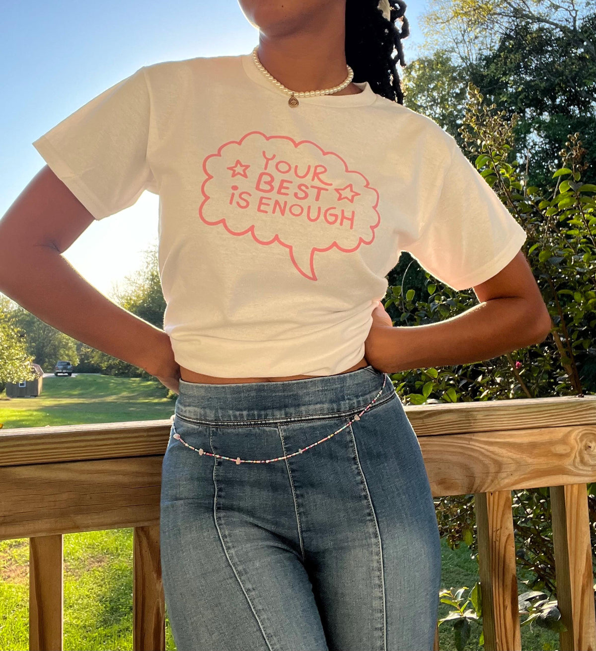 Your Best is Enough baby tee. Inspirational shirt . Women’s t shirts. Cute tshirts . Cute shirts. Inspo shirts. Positive shirts.Be kind. Enough