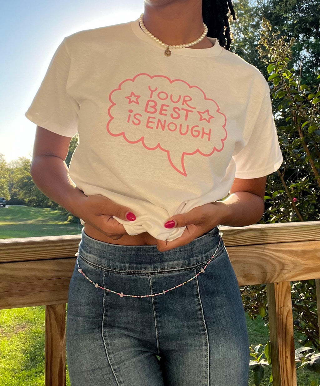 Your Best is Enough baby tee. Inspirational shirt . Women’s t shirts. Cute tshirts . Cute shirts. Inspo shirts. Positive shirts.Be kind. Enough