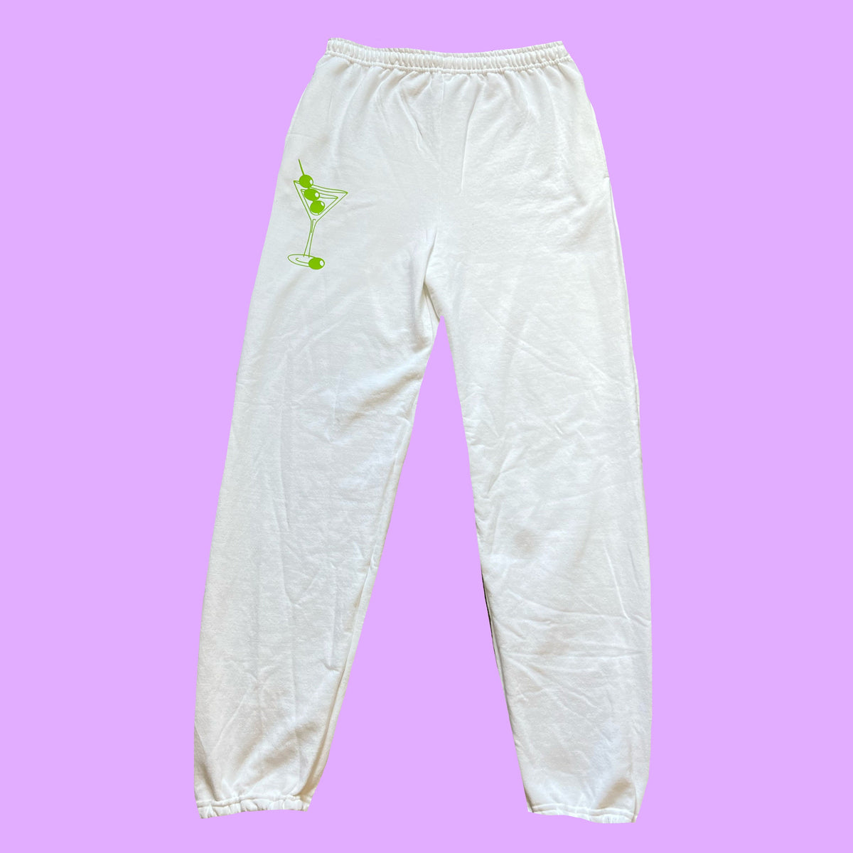 Extra Dirty Martini Sweatpants | Sweatpants | gifts for martini lovers | tini time | dirty gifts | Dirty martini gifts | comfy sweats