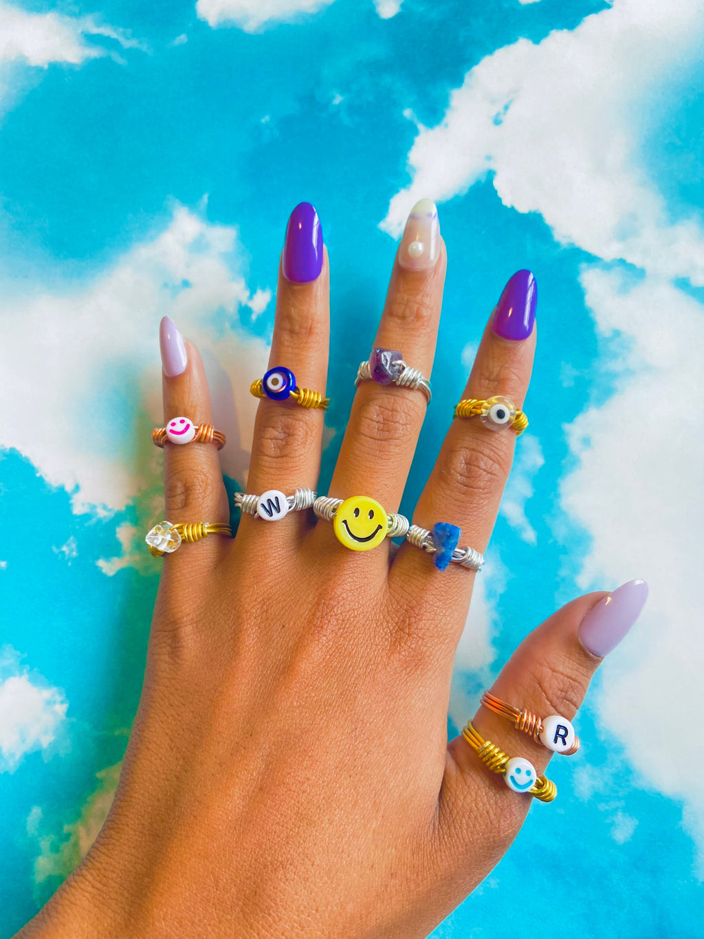 RING MYSTERY BUNDLES | 3 MYSTERY RINGS!!! wire wrapped rings | handmade rings | trendy rings | cute rings | gold rings | silver rings | ring bundles |