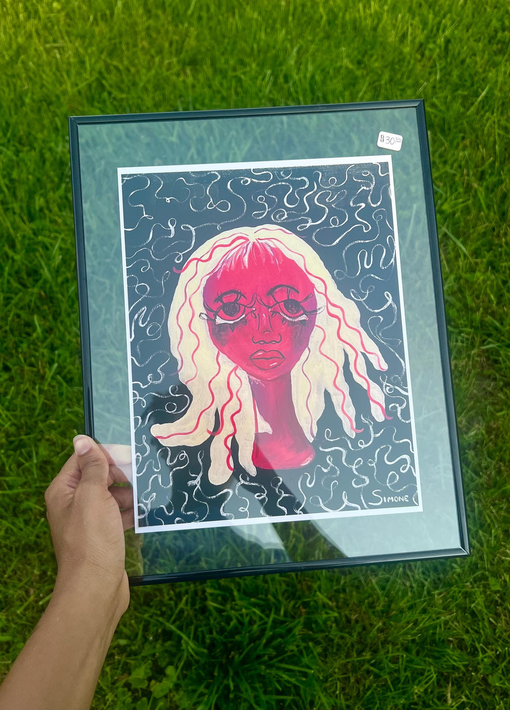 staying up too late again PRINTS | original art prints | art print | art | print | wall decor