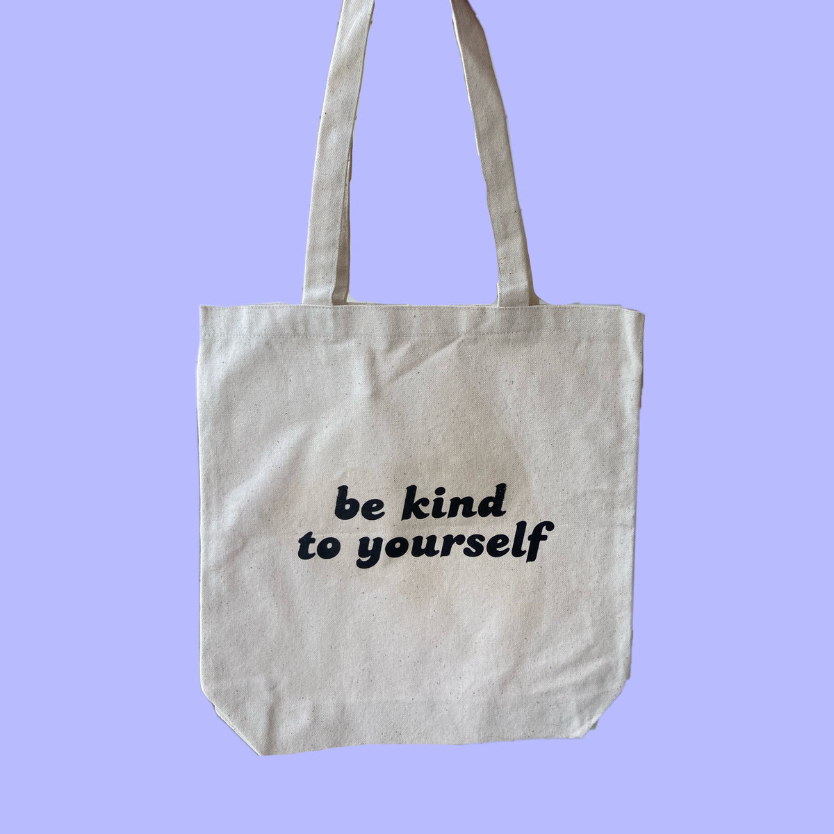 Be kind to yourself tote bag | tote bag |cute bag | valentines | bags | cute totes | tote bag gift ideas | cute bags for gifting |