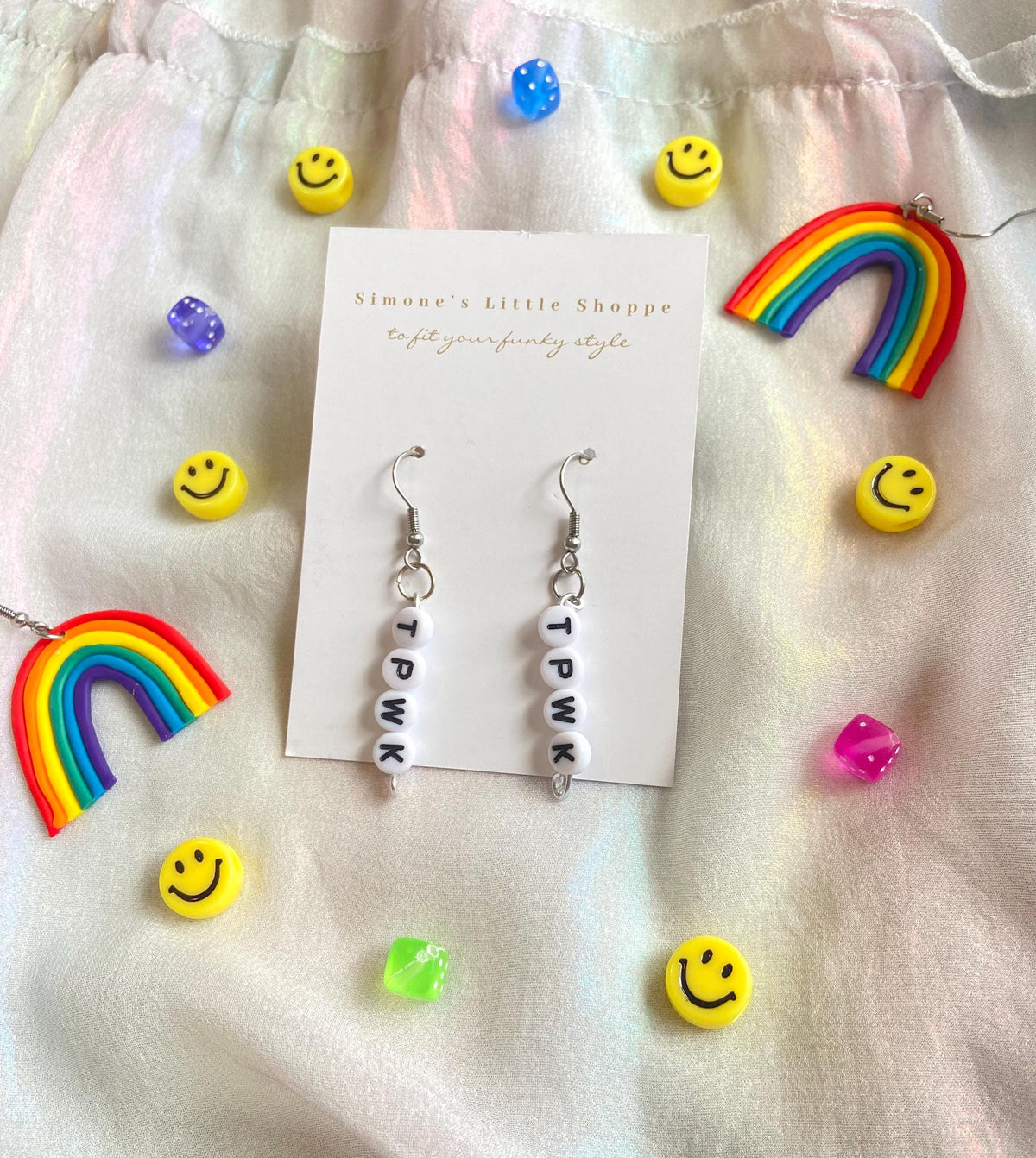 Tpwk earrings | cute harry styles earrings | one direction | tpwk jewelry | everyday jewelry | valentines day | gift ideas | gifts for her |
