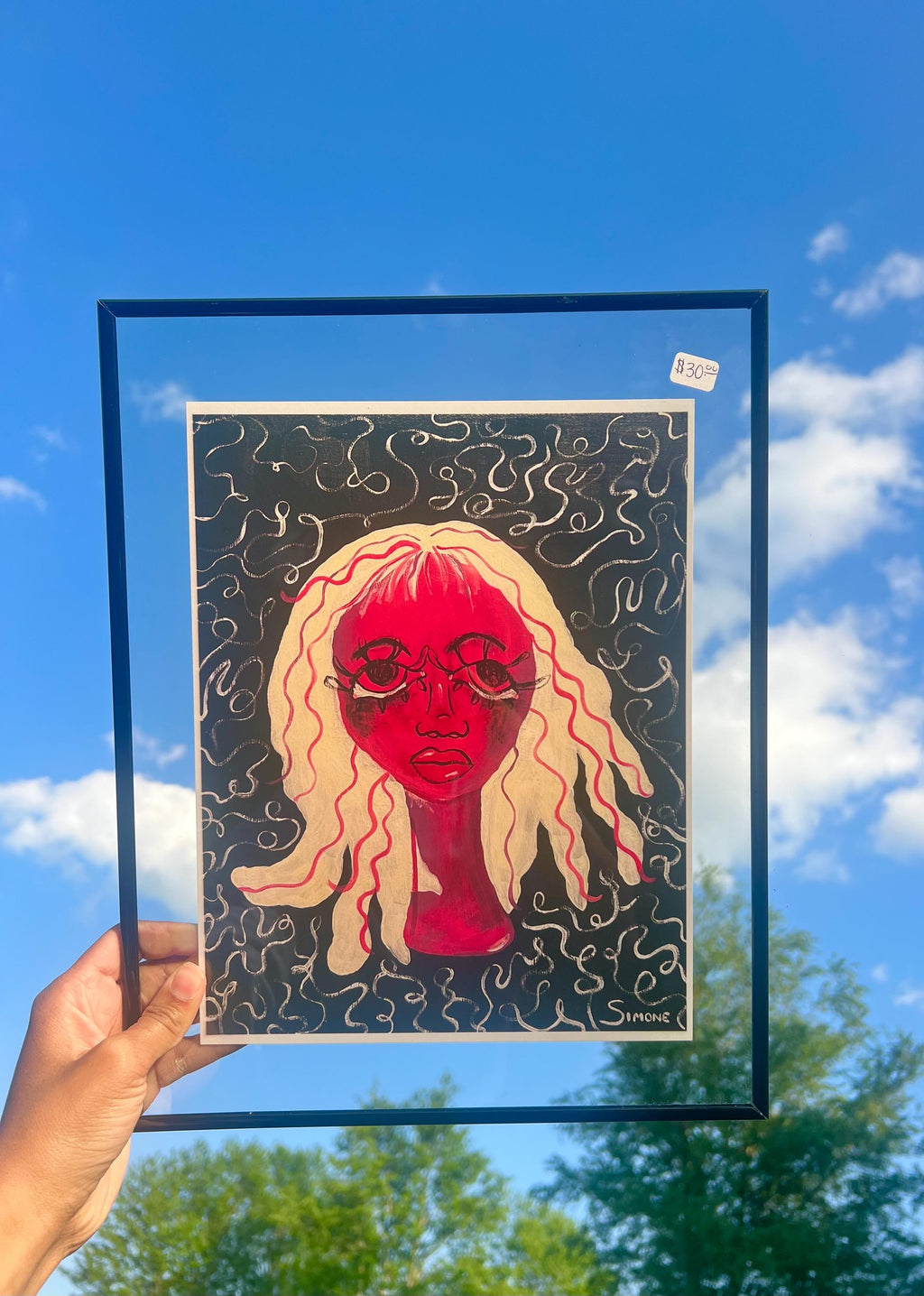 staying up too late again PRINTS | original art prints | art print | art | print | wall decor