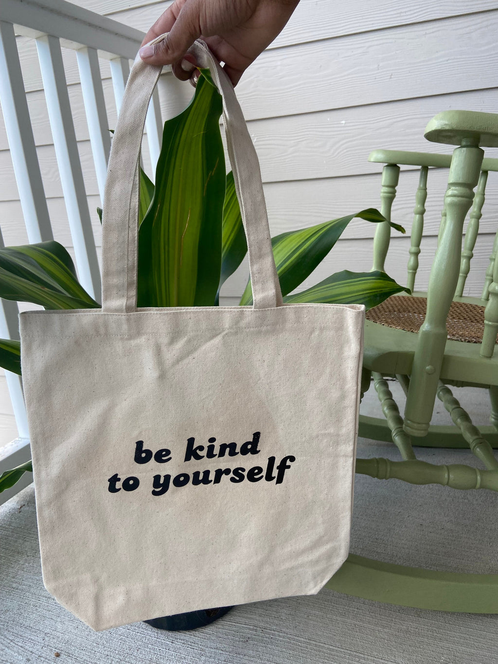 Be kind to yourself tote bag | tote bag |cute bag | valentines | bags | cute totes | tote bag gift ideas | cute bags for gifting |