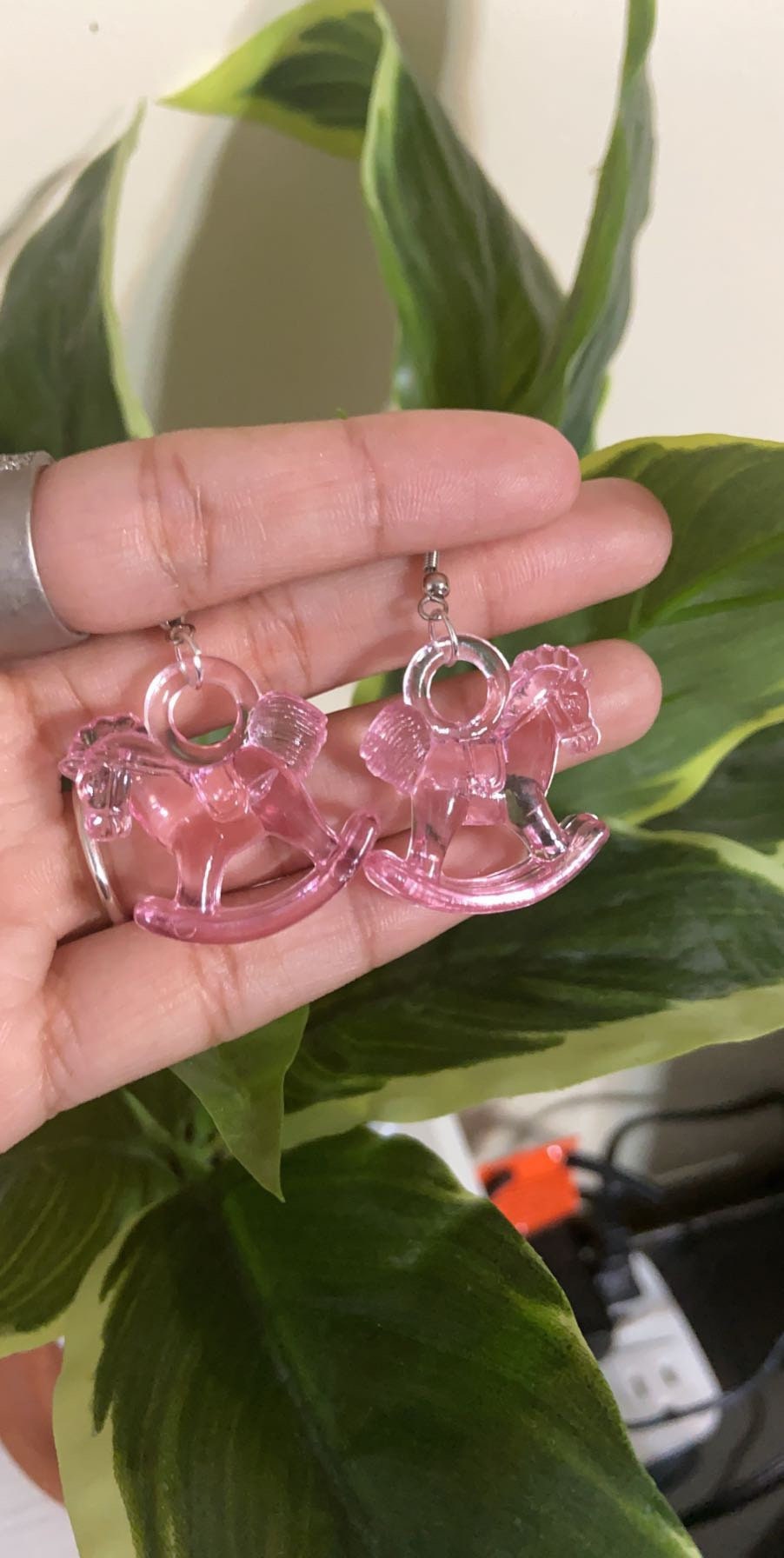 Pink pony horse earrings | pink earrings | jewelry | Valentine’s Day | cute jewelry | Chappell roan | pink pony club |Simone’s little shoppe