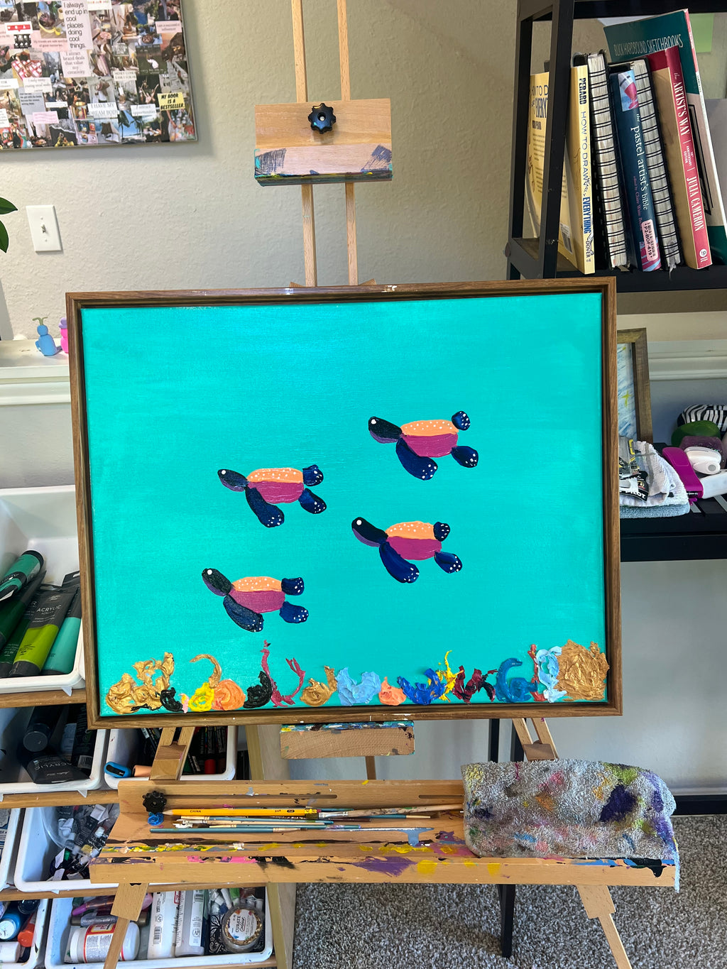 Turtle painting