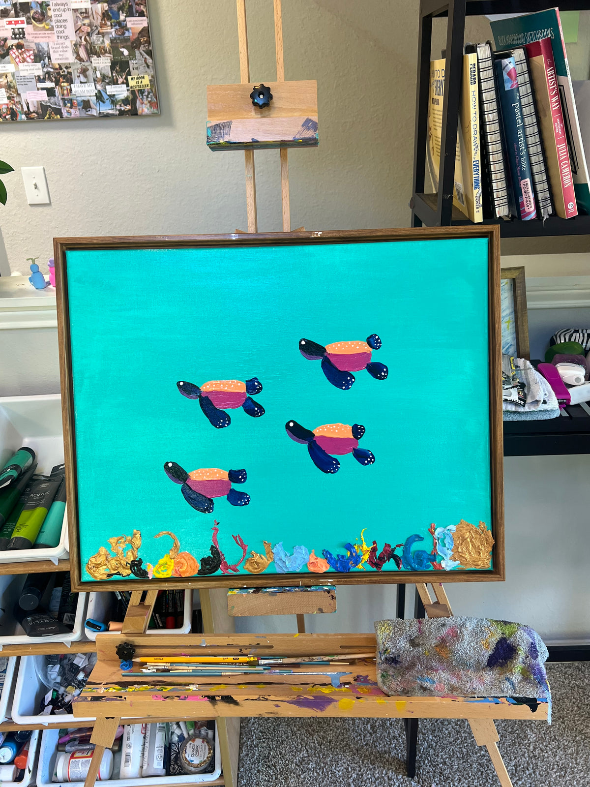 Turtle painting