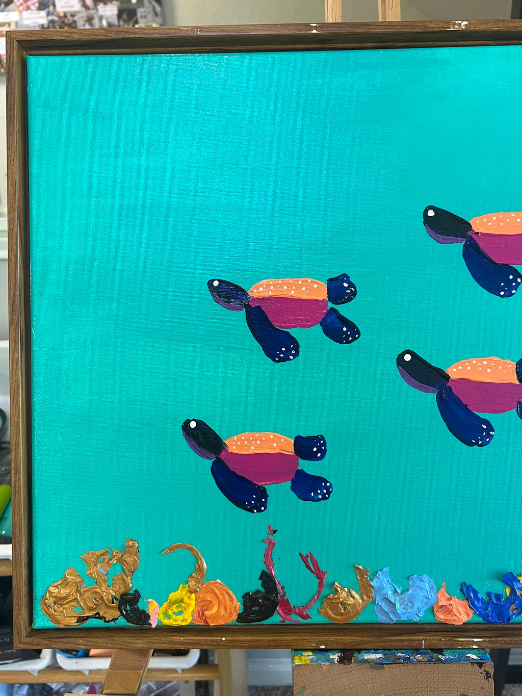 Turtle painting