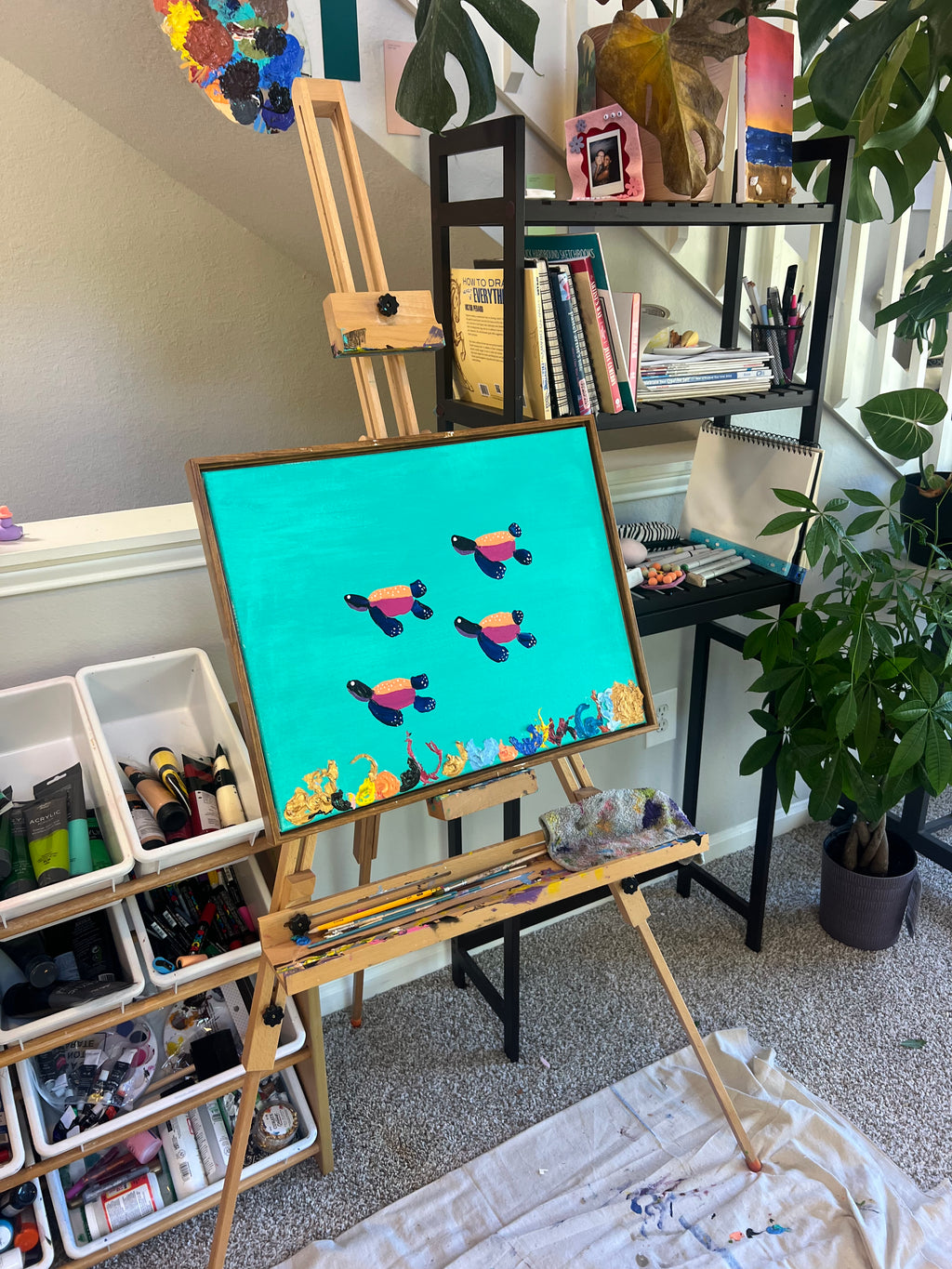 Turtle painting