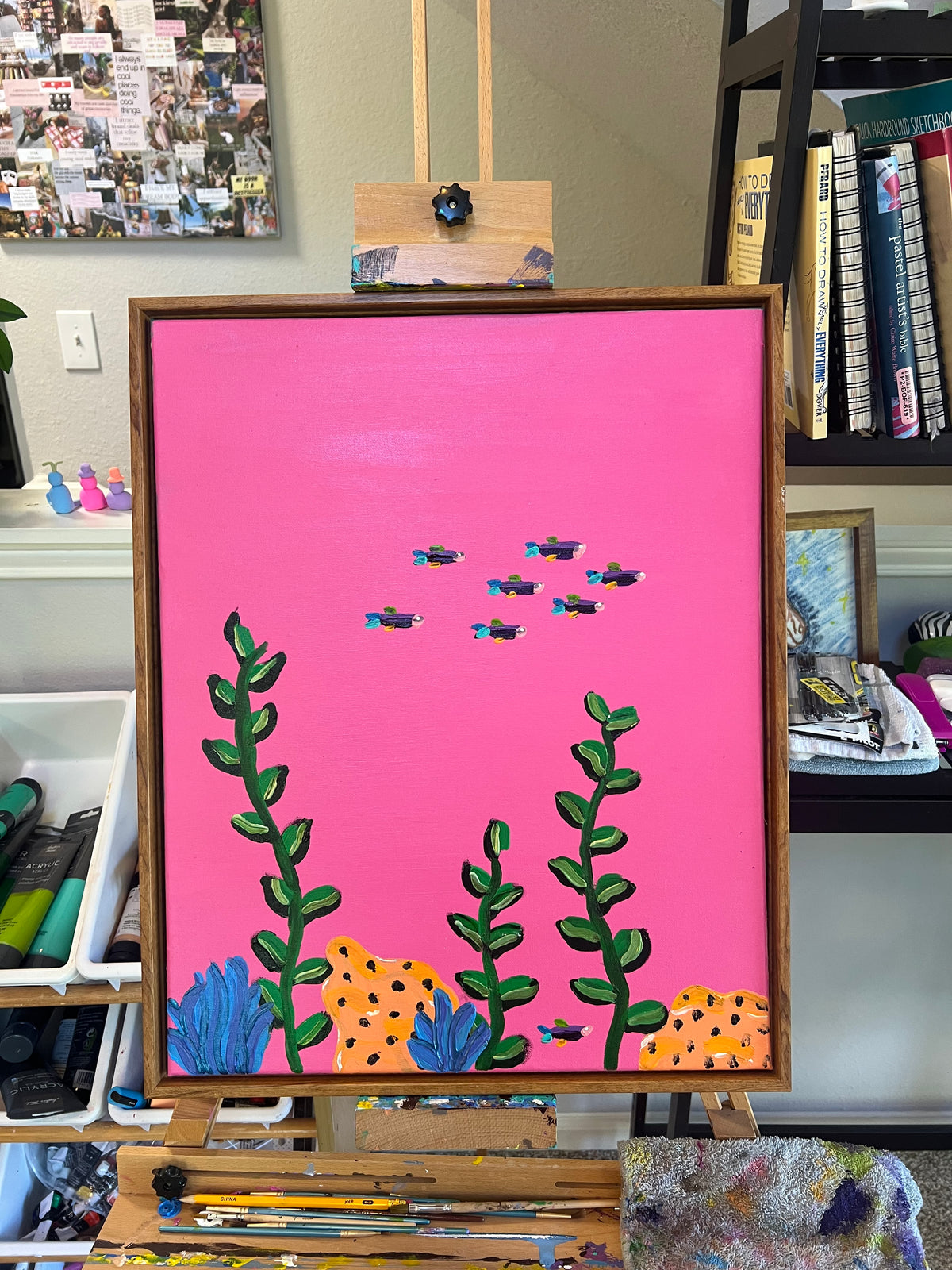 Bubblegum reef original painting