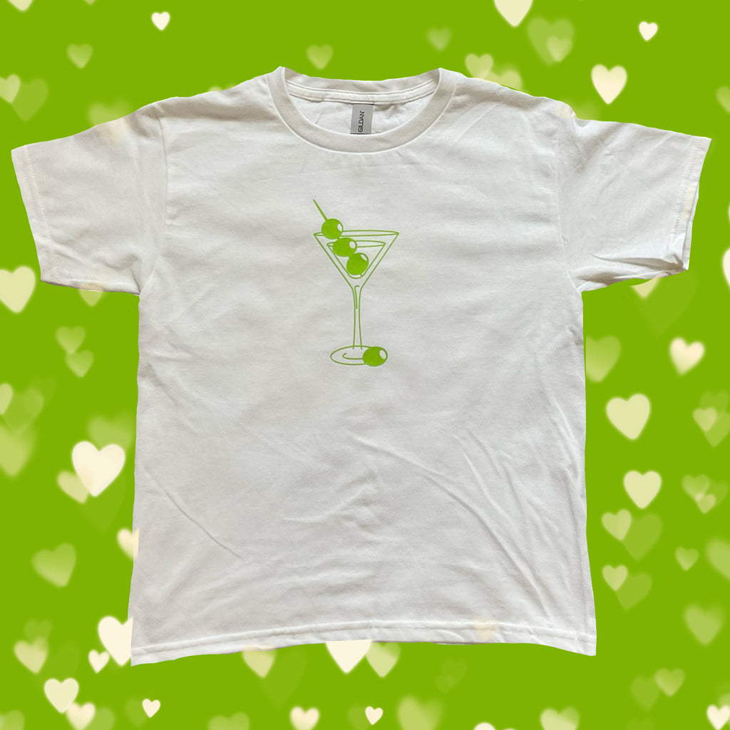 martini baby tee | graphic tee | cute tee | cute shirt | Martini | gifts for martini lovers | martini lovers | martini shirt |