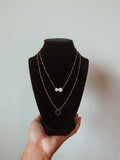 circle necklace | BASICS COLLECTION | simple jewelry | necklace | dainty jewelry | cute necklace | matching necklaces| matching jewelry