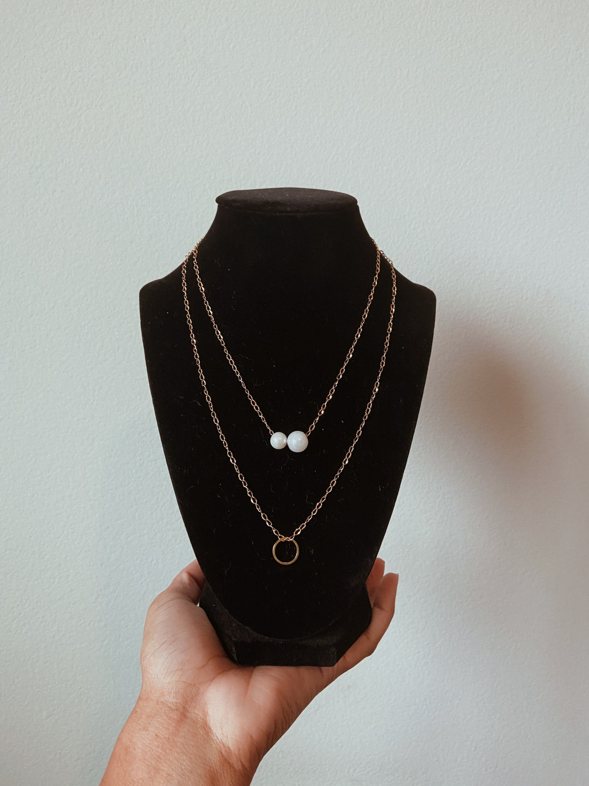 circle necklace | BASICS COLLECTION | simple jewelry | necklace | dainty jewelry | cute necklace | matching necklaces| matching jewelry