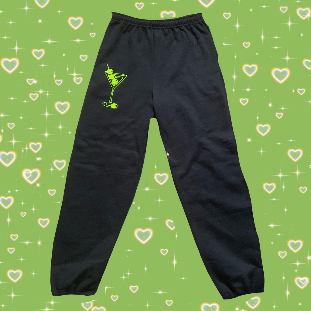 Extra Dirty Martini Sweatpants | Sweatpants | gifts for martini lovers | tini time | martini clothes | Dirty martini | comfy sweats |