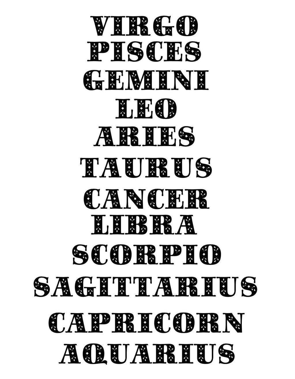 Zodiac sign baby tee. Zodiac shirts. Astrology shirts. Birthday gift ideas. Birthday gifts for her. Gifts for her. Gift ideas.