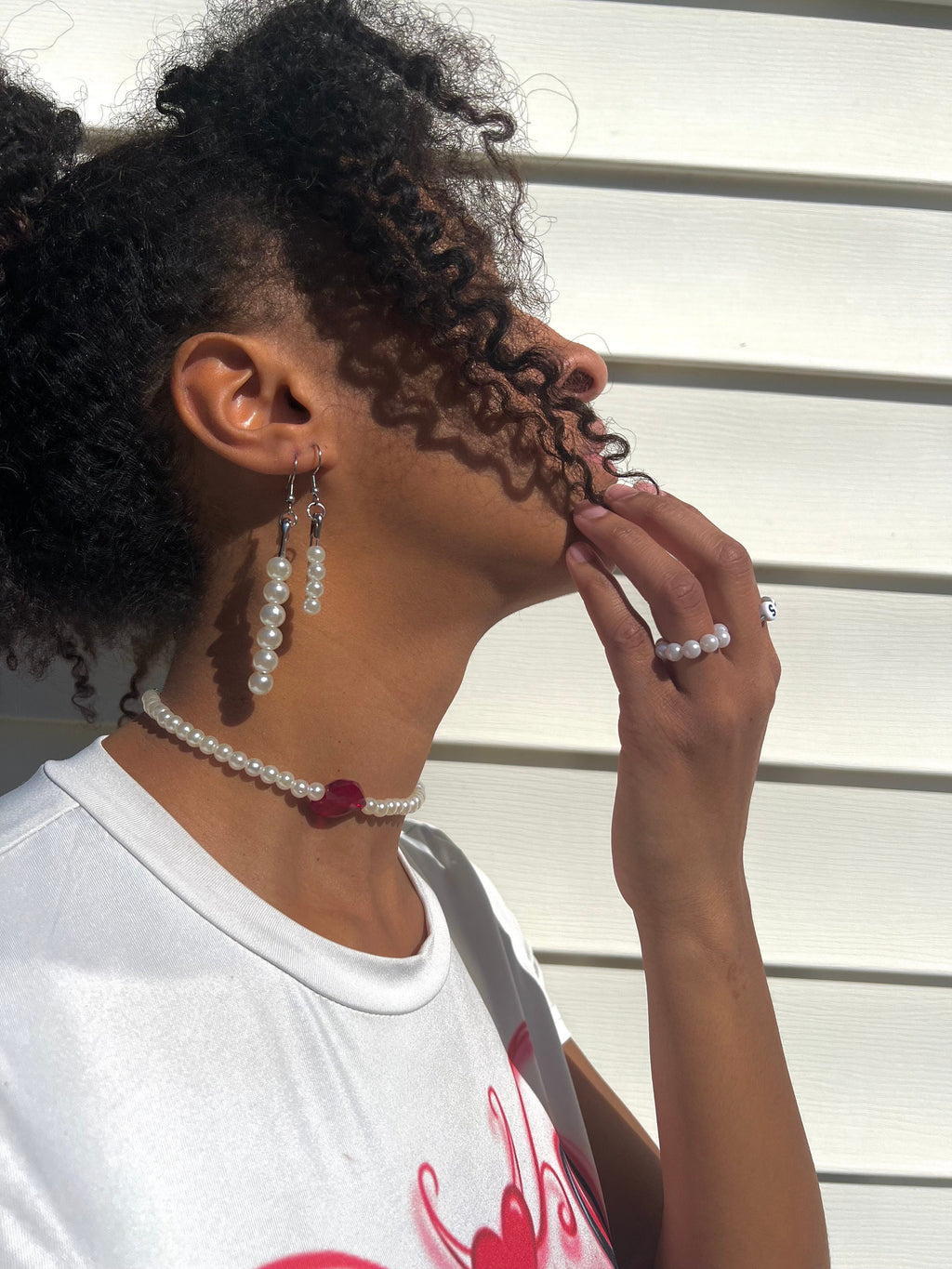 safety pearl earrings | safety pin earrings | safety pin | everyday earrings | jewelry | earrings | jewelry | cute earrings |