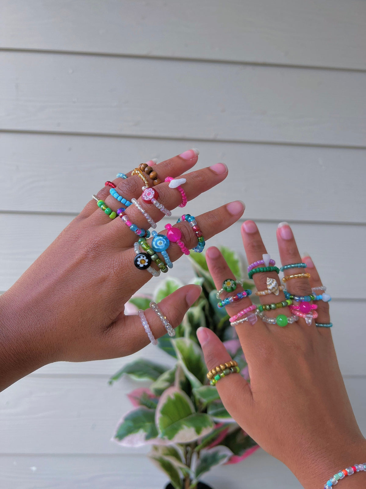 beaded ring bundles! | cute beaded rings | ring bundles | beaded rings | cute rings | ring sets | mystery ring bundles | Valentine’s Day