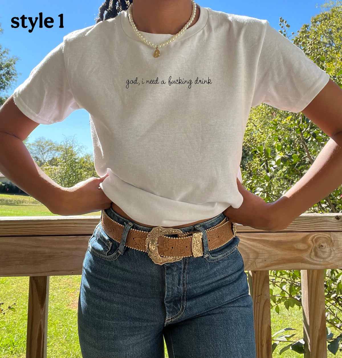 f*ck I need a drink baby tee. I need a drink shirt. Cute baby tee. Trendy tee shirt. Going out shirt. Pinterest tee shirt. Funny baby tee.