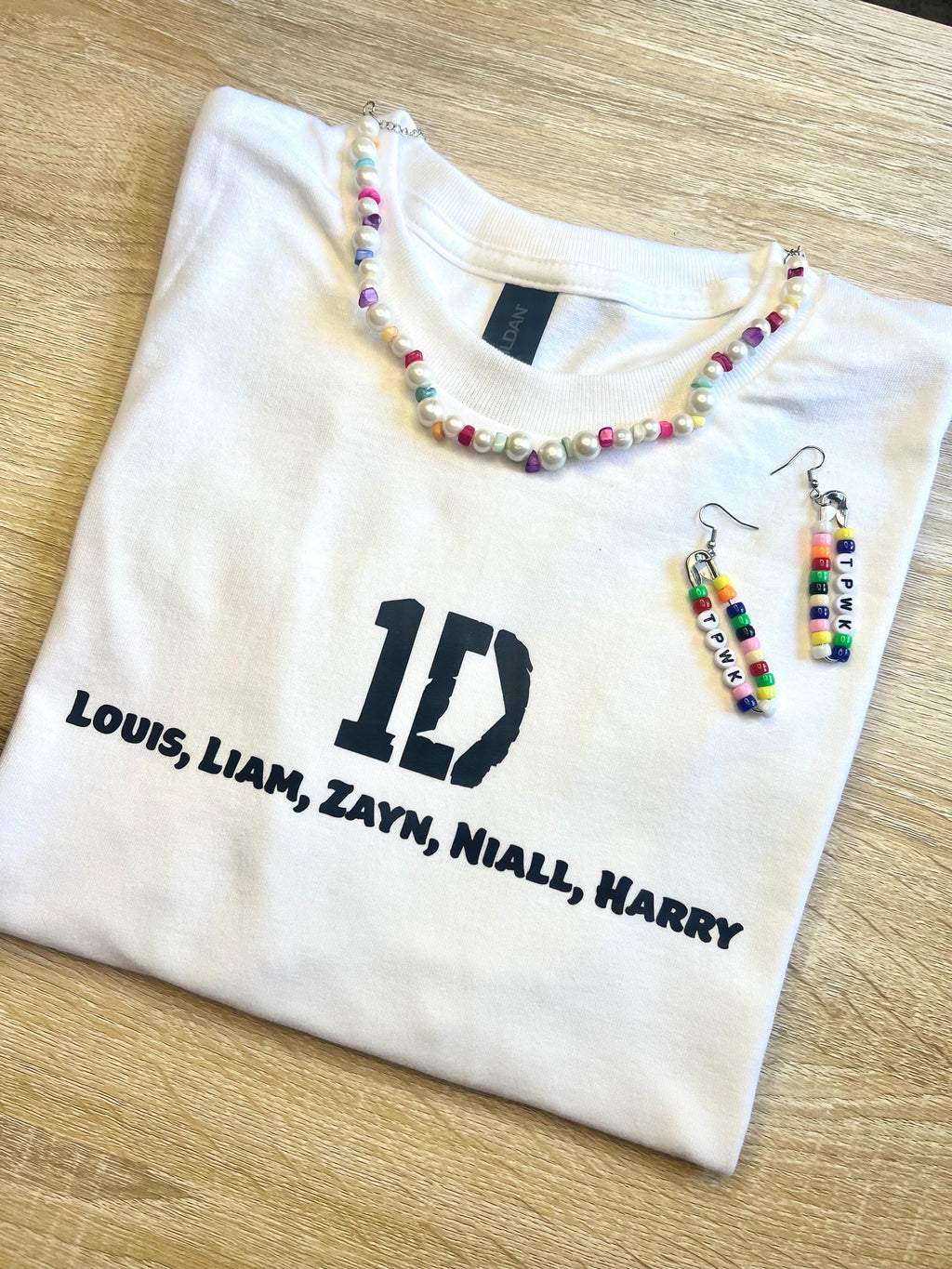 1D Band Members Shirt | Liam Payne | Harry Styles | Niall Horan | Louis Tomlinson | Zayn Malik | One direction fan merch | 1D merch |