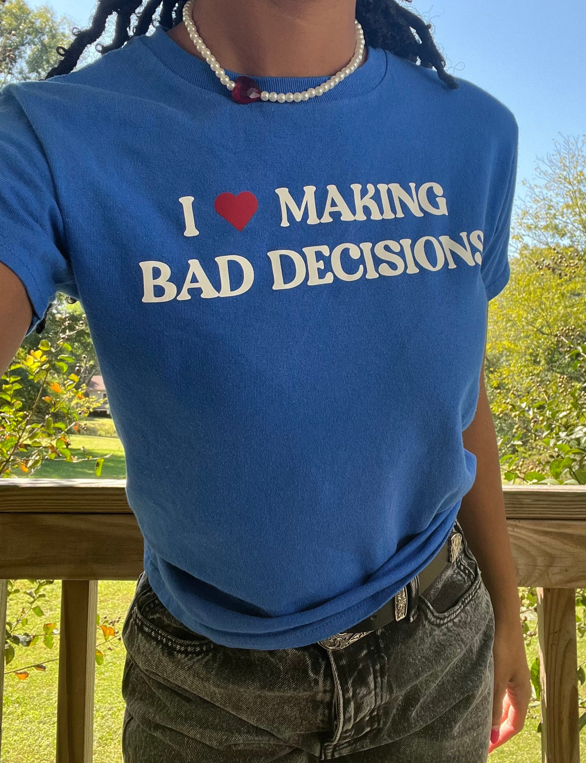 I love making bad decisions baby tee | I heart tee | heart tee shirt |  I heart making bad decisions shirt | funny shirt | funny baby tee