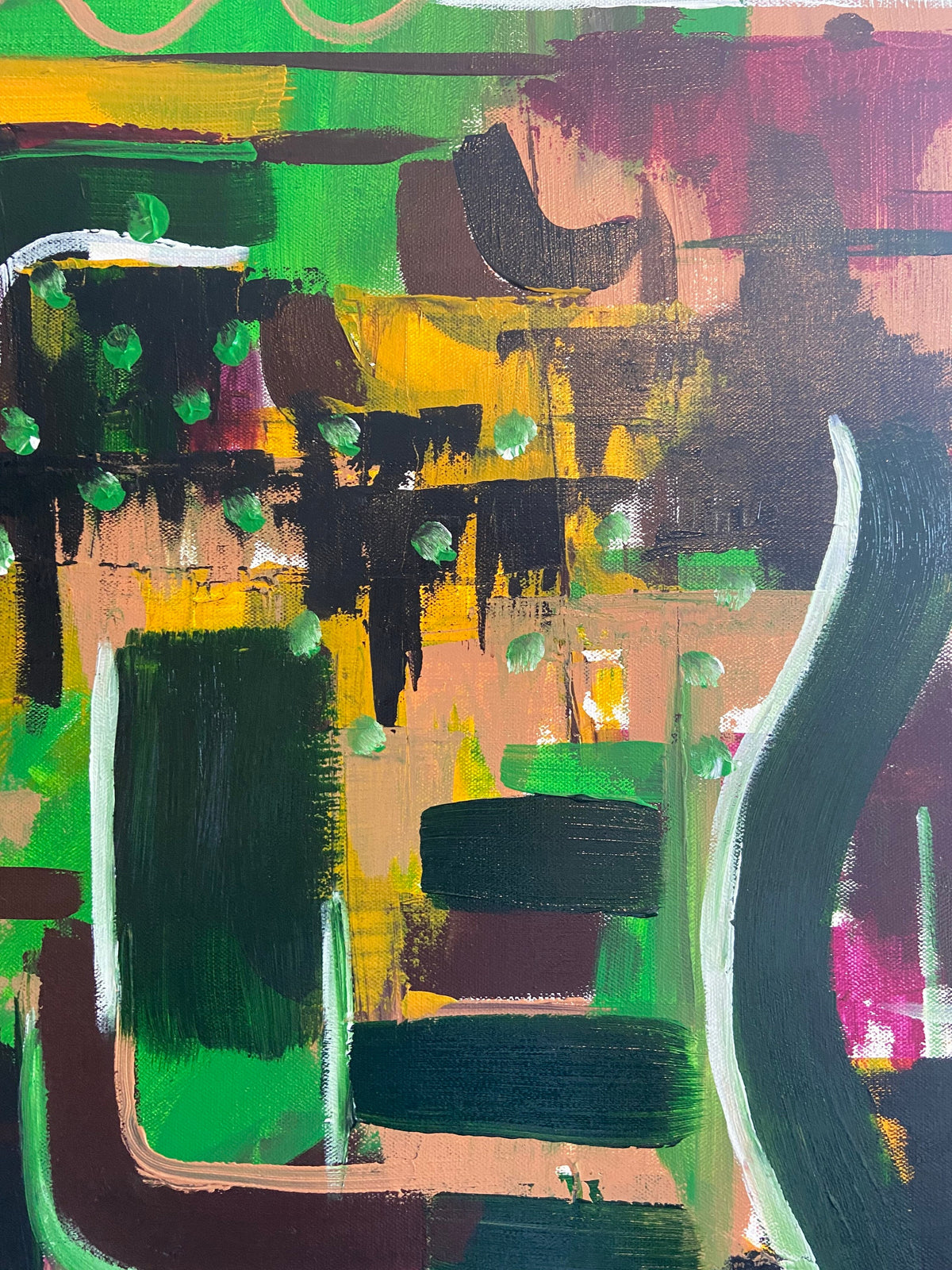 bitter sweet movement | original painting | acrylic painting | stretched canvas | painting | decor | art | abstract | abstract art |