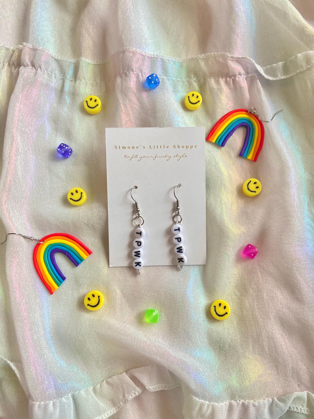 Tpwk earrings | cute harry styles earrings | one direction | tpwk jewelry | everyday jewelry | valentines day | gift ideas | gifts for her |