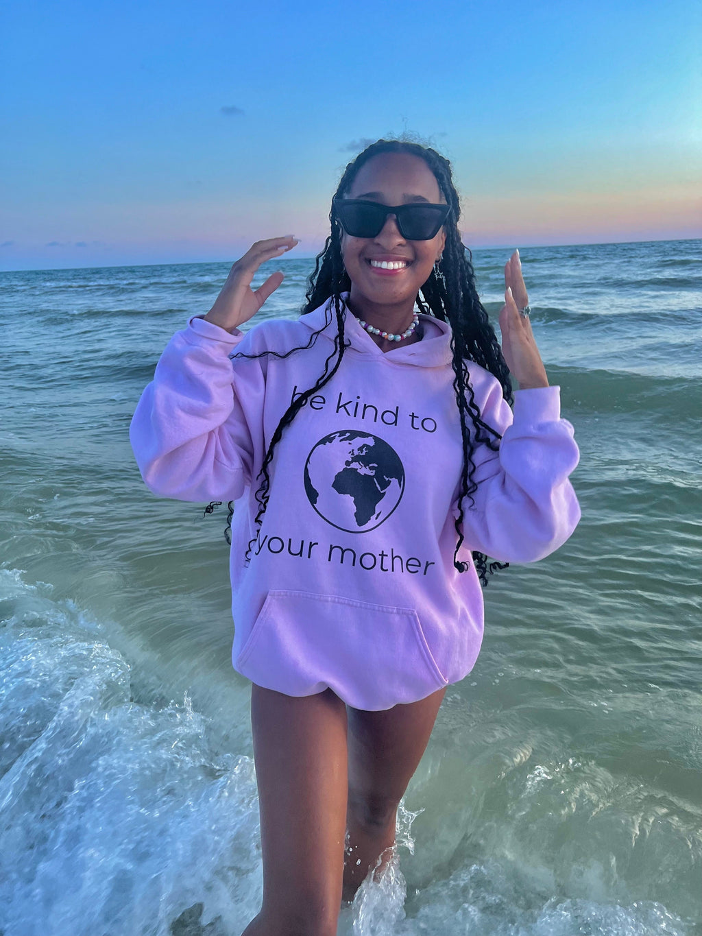 Be kind to your mother hoodie | earth sweatshirt | trendy hoodie | cute hoodie | valentine gift ideas | gift ideas | Planet lover gift ideas