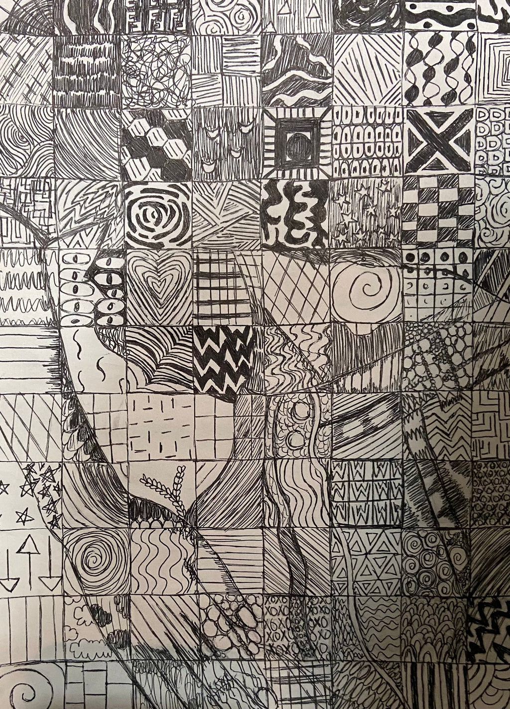 quen | original pen and ink drawing | illustration | wall art | intricate wall art | art | drawing | quenlin blackwell