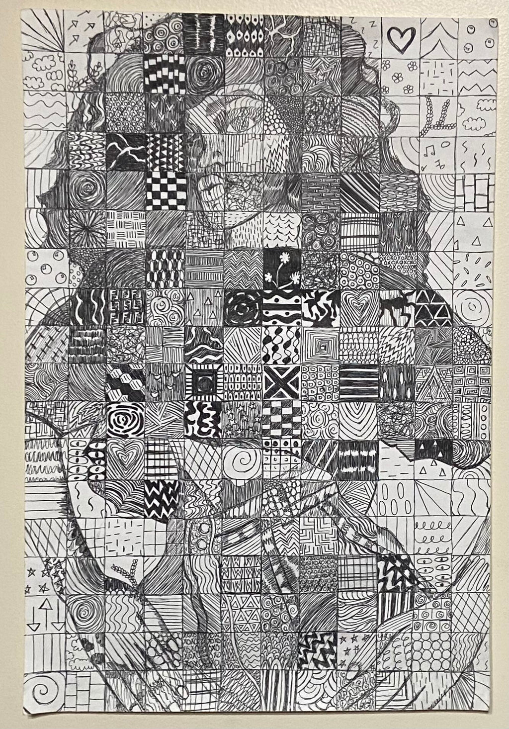 quen | original pen and ink drawing | illustration | wall art | intricate wall art | art | drawing | quenlin blackwell