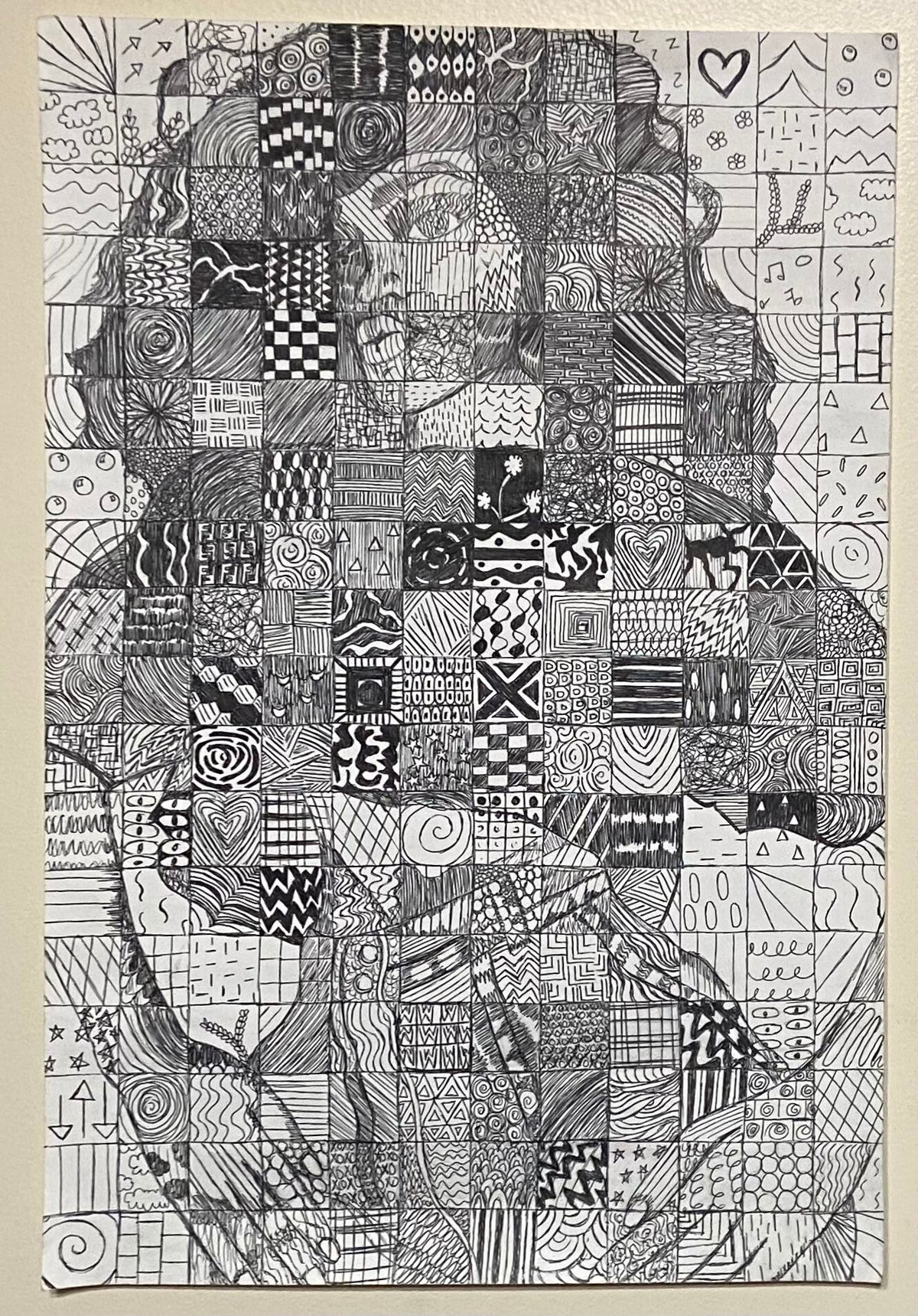quen | original pen and ink drawing | illustration | wall art | intricate wall art | art | drawing | quenlin blackwell