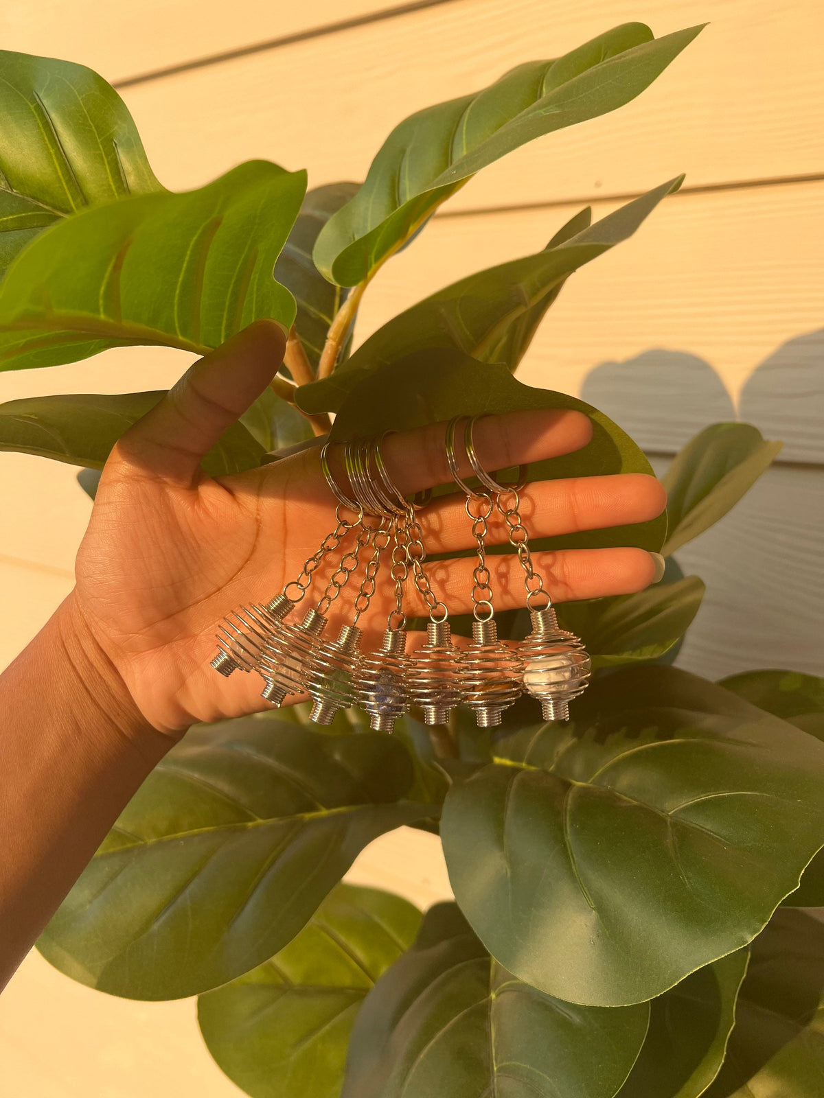 crystal keychains | crystal cages | hippie keychains | cute keychains | crystals | rose quartz keychain | valentines day | stocking stuffers